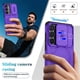 thumbnail image 5 of Funda para Samsung Galaxy S25 FE 5G 6.7" con Soporte Plegable Invisible, Carga Inalámbrica Magnética MagSafe, Carcasa Deslizante para Cámara, a Prueba de Golpes y Caídas, Funda Protectora Resistente,, 5 of 10