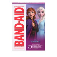 Band-Aid - Bandas Adhesivas Estériles Disney Frozen Kids, 20 Unidades