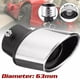 thumbnail image 1 of Cola escape decorativa tunning de acero inoxidable, 1 of 3