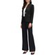 thumbnail image 4 of INSPIRE CHIC Blazers para mujeres casuales de negocios, livianos, sin cuello, de un solo pecho, con mangas largas y bolsillos M Negro, 4 of 6