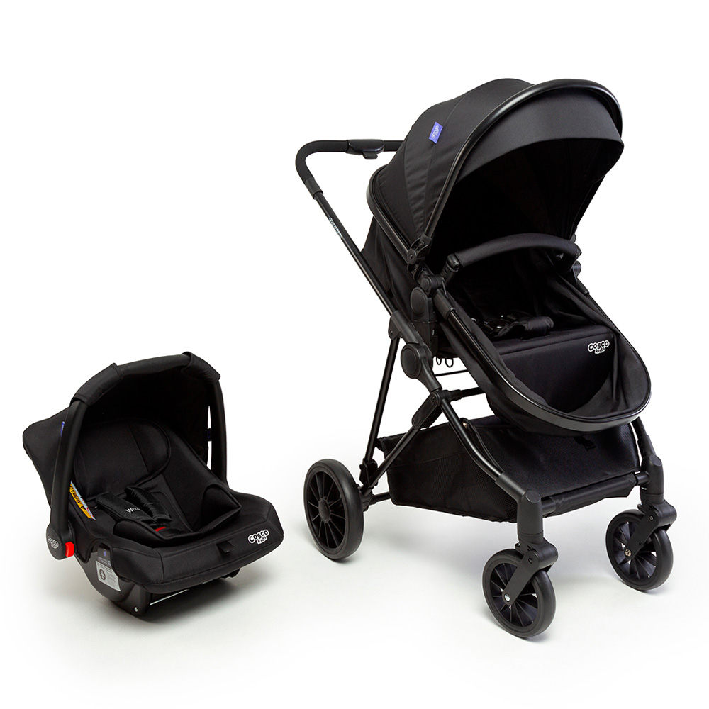 Coche Travel System Lummy Black Cosco
