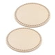 thumbnail image 1 of Fondos de cesta de madera para tejer, Base de cesta de redonda moldeador de Base de fondo de madera en blanco para manualidades de tejido de, 1 of 5