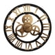 thumbnail image 1 of Reloj De Pared De Madera Retro Grande 3D Regalo De Calentamiento De La Casa Número Romano 40 Cm, 1 of 5