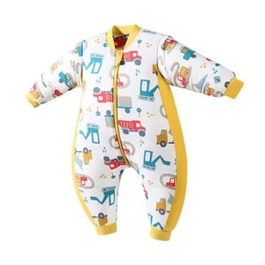Kivara - Saquito De Dormir Bebe Con Pie Tog 2.5 Pijama Saco Dormir Amarillo M
