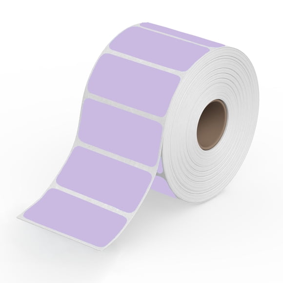 Etiquetas adhesivas Rollo Direct Thermal 2x1 1000 moradas