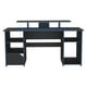 thumbnail image 2 of Escritorio Gamer 1 Puerta Fm-045a Negro Y Azul, 2 of 7