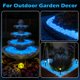 thumbnail image 4 of Piedras fosforescentes NAMTSO 1000 uds 2,1 kg Decoración azul para jardín, 4 of 9