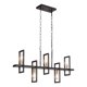 thumbnail image 1 of Lampara Colgante Candelabro Moderno 6 Luces Sala Cocina Lau, 1 of 3