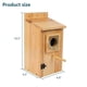 thumbnail image 2 of Casas para Pájaros KraAra 2 Unidades 12 cm × 10,5 cm Madera de Pino, 2 of 7