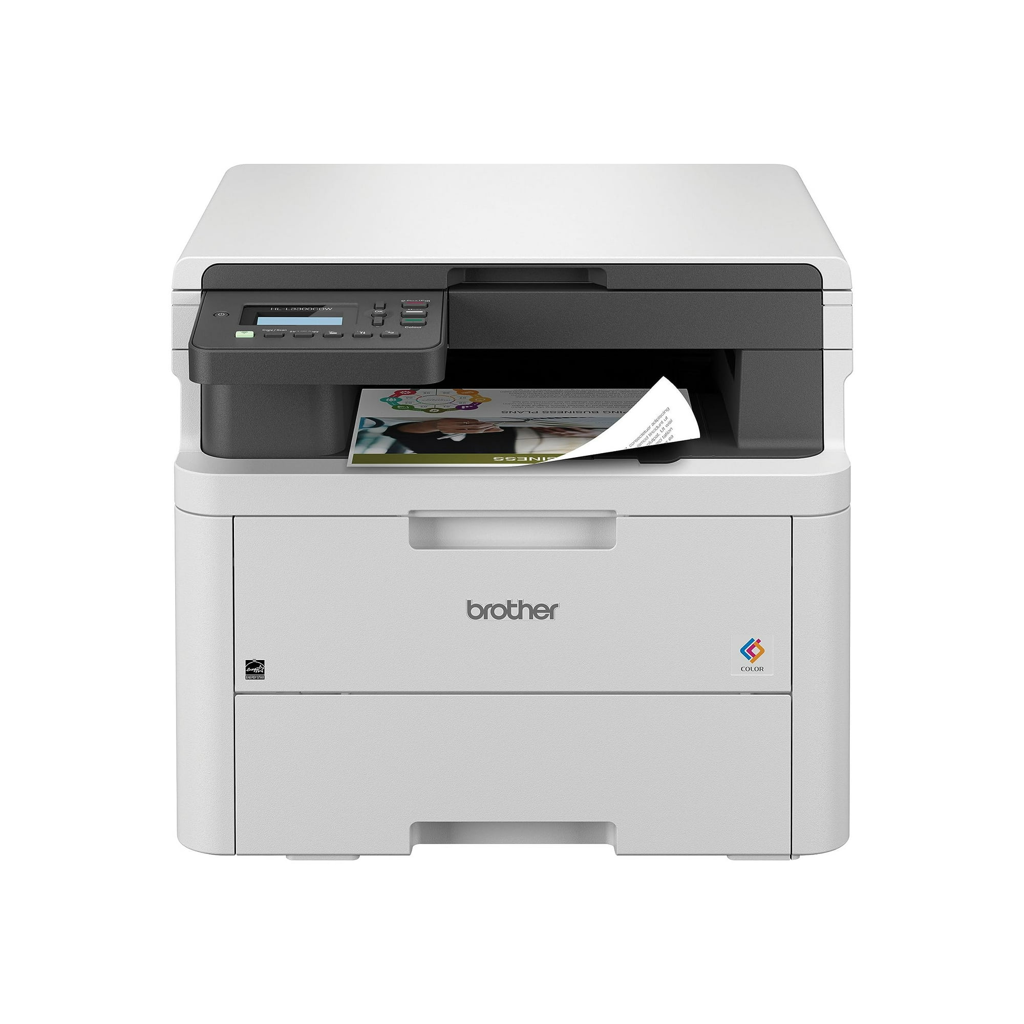 Impresora Brother Hl-l3300cdw Inalámbrica En Color 3 En 1 Con Copia Y