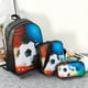 thumbnail image 1 of 3pcs Backpack Crossbody Bag And Pen Bag Set, 13.8inch 35cm Boys Girls Kids Backpack Lunch Bag Pencil Case Set, Travel Camping Backpack, Casual Cartoon Backpack With Padded Back And Adjustable Strap, F, 1 of 3
