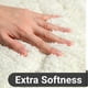 thumbnail image 3 of Alfombra de baño DEXDE, extralarga y antideslizante, color blanco, 60 x 150 cm, 3 of 3
