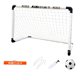 thumbnail image 1 of Porterías De Fútbol Para Niños Conjunto De Redes De Fútbol Portátiles Entrenamiento Al Aire Libre Montaje Fácil, 1 of 5