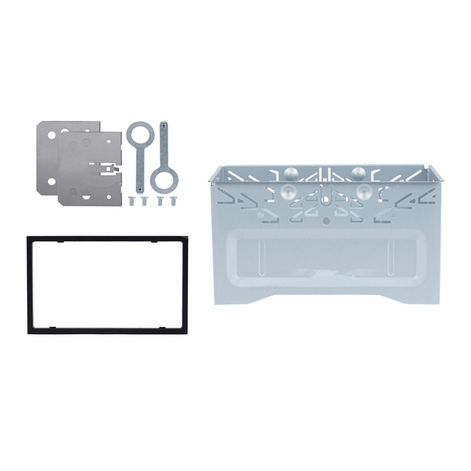 Magideal - Accesorios De Ensamblaje De Radio Estéreo Automático, Reproductor De Dvd, Marco De Instalación Del Tablero, Ensamblaje De Dispositivos De Reproducción