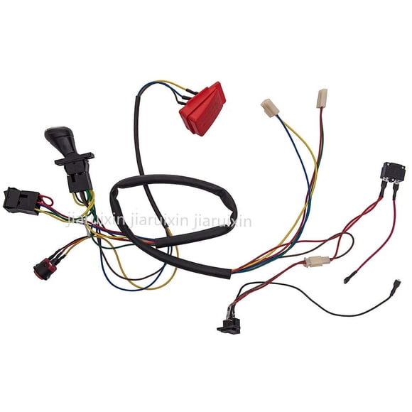 Kit de cables y interruptor DIY para auto eléctrico infantil Weelye