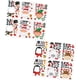 thumbnail image 1 of 12 Pegatinas Para Hacer Una Cara, Pegatinas De Fiesta De Navidad Para Tarjetas De Manualidades De Windows, 1 of 5