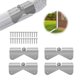 thumbnail image 1 of Bisagra De Extensión De Canaleta De 4 Piezas Bisagra De Extensión De La Caída Instalación Fácil De Bricolaje En Cualquier Tamaño Rectángulo O Caída Cuadrada (4), 1 of 3
