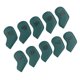 thumbnail image 4 of 10Pcs Golf Iron Headcover, 4,5,6,7,8,9, A, S, P, X Se Adapta A Todas Las Marcas De Color Verde Oscuro, 4 of 5
