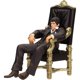 thumbnail image 1 of Figura Scarface Tony Montana Trono 18cm SD Toys PVC, 1 of 3