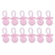 thumbnail image 2 of 12 piezas lindo acrílico chupete encantos baby shower party regalo favor rosa, 2 of 3
