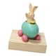 thumbnail image 5 of Figuras De Conejito De Pascua, Estatua De Conejo, Manualidades, Boda, Decoración Del Hogar, Verde, 5 of 5