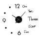 thumbnail image 4 of DIY Reloj De Pared Grande Moderno 3D Etiqueta De La Pared Reloj Silencioso Salón Decoración M, 4 of 5