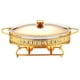 thumbnail image 1 of Chafing Dish Buffet Set Catering Calentador De Alimentos Para Eventos Fiesta Banquete Cocina Aureate, 1 of 5