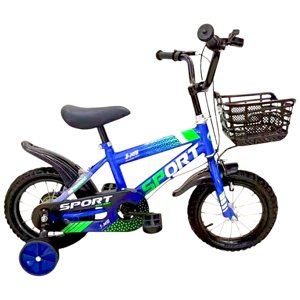 Vipnetwork - Bicicleta Aro 12 Infantil Sport Azul