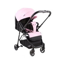 Babymine - Coche De Paseo - Reversible High Rosa