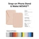 thumbnail image 5 of Cartera Magnética Con Soporte Portátil Para Dispositivos Electrónicos Color Rosa Melocotón, 5 of 6