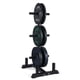 thumbnail image 1 of Set de discos de pesas CAP Barbell de 160 lb con rack de almacenamiento, 1 of 8