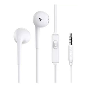 1Hora - Audífonos Manos Libres Jack 3.5Mm Aut117 Blanco