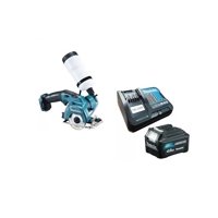 Makita - Sierra Cortadora Cerámica Vidrio Inalámbrica 85Mm + Bateria 4 Ah + Cargador