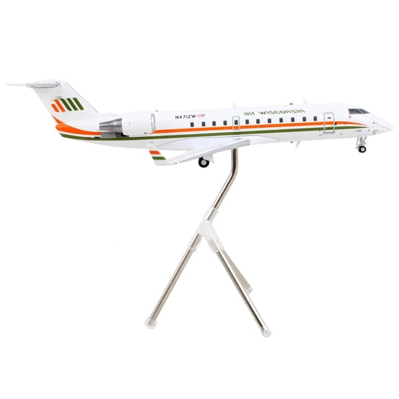 Modelo de exhibición coleccionable GeminiJets Air Wisconsin CRJ-200LR