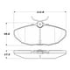 thumbnail image 1 of Pastillas Freno para auto PQPRO 500.09440, 1 of 3