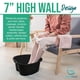 thumbnail image 5 of Tina para Remojar Pies AllSett Health Tamaño Grande, 5 of 7