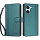 thumbnail image 3 of Funda Cartera Trébol para Xiaomi Poco X8 Pro con Ranuras Tarjetas y Carga Inalámbrica Verde oscuro, 3 of 6