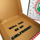 thumbnail image 2 of Tarjeta de propuesta Cappstan UK "Caja de pizza" para novia, 2 of 5