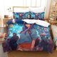 thumbnail image 1 of Owl Anime Duvet Cover 3D Print Quilt Cover Comforter Covers for Boys Girls Bedding Set Soft Microfiber with Pillow Cases with Zipper Closure 2 Pieces Twin, 1 of 5