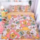 thumbnail image 1 of Kawaii Bear Winnie Duvet Cover Pillowcase Bedding Set Cute Beauty Cartoon Animation Home Dormitory Room Decor Bed Sheets, 1 of 5