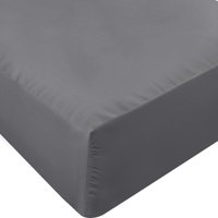 Sábana Ajustable Utopia Bedding King Size De Microfibra Gris