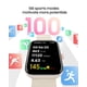 thumbnail image 4 of Reloj inteligente TOOBUR Alexa con pantalla HD integrada IP68 de 1,91", color beige, 4 of 6