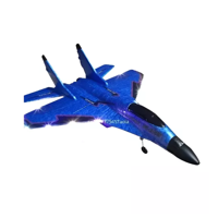 Genérico - Avión De Combate A Control Remoto De Juguete Su-35 Amc Azul