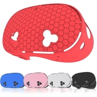 Genérico - Funda Protectora De Silicona Para Meta Quest 3S - Protector De La Carcasa Del Casco De Rv A Prueba De Arañazos Y Polvo, Accesorio De Juego-Rojo