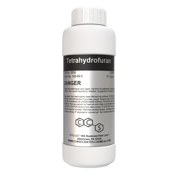Solvente CCS Tetrahidrofurano THF 500 ml de alta pureza