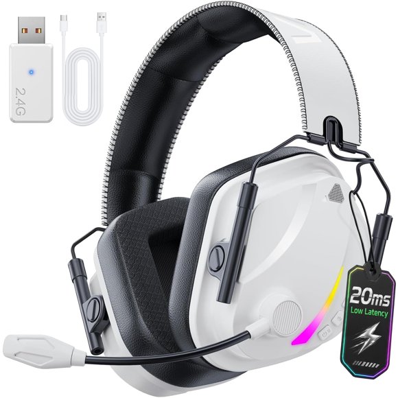 Auriculares inalámbricos Vakedy PS5 20 ms BT 5.4 USB