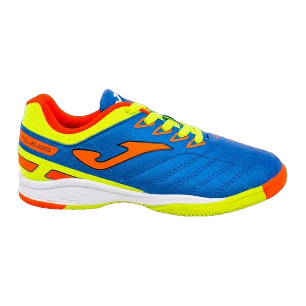 Zapatilla Joma Toledo Junior Niño Azul Amarillo Fútbol Sala Indoor Talla 26 CL