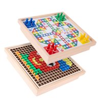 Bothyi - Tablero De Clavijas De Mosaico De Madera, Ajedrez Volador Para Niños De 2, 3 Y 4 Años, Niños Y Niñas