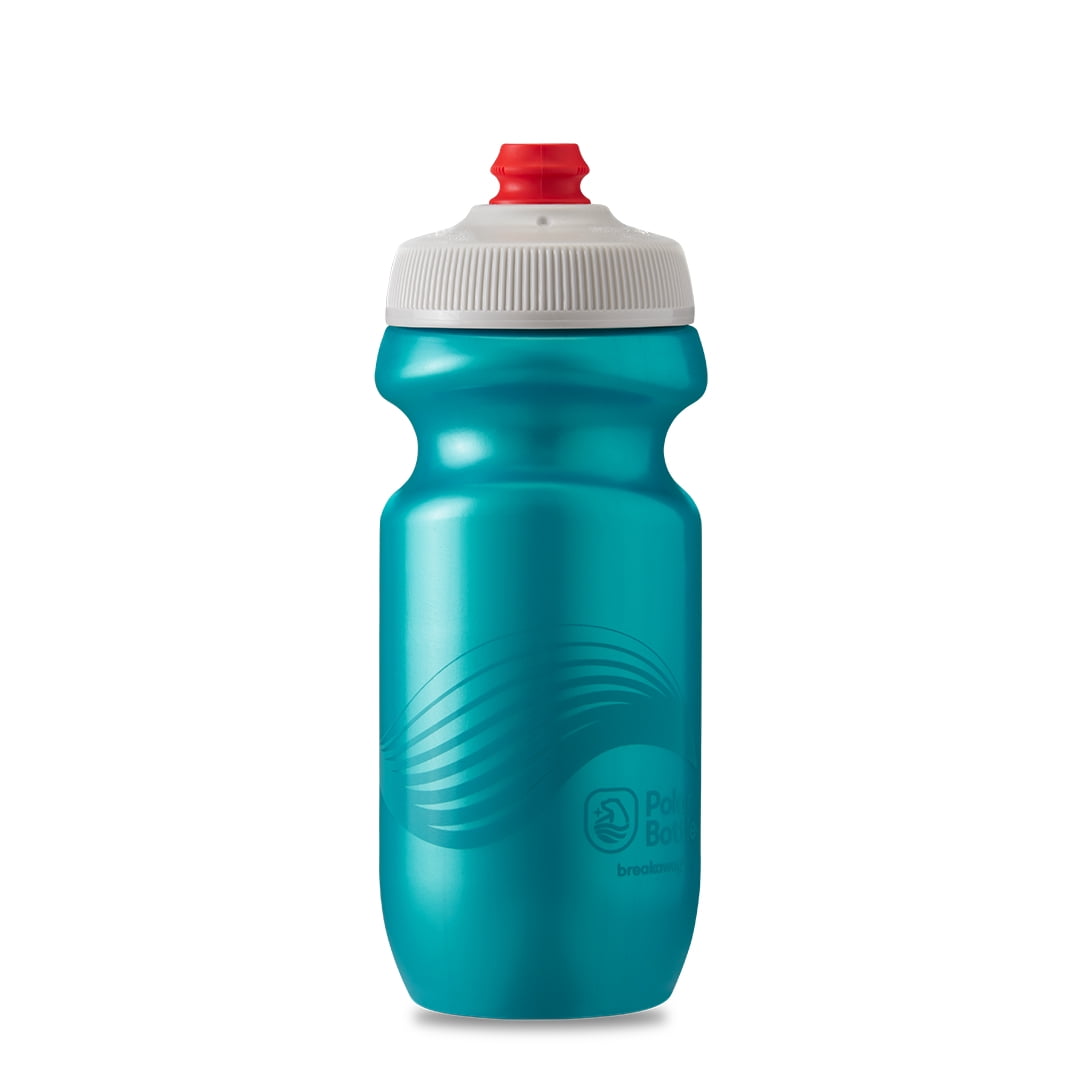 Botella Breakaway 600Ml Teal/Silver