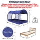 thumbnail image 2 of Carpa Mosquitera Para Cama Azul Marino Individual 190 X 99 X 120 Cm, 2 of 9